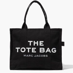 MARC JACOBS THE LARGE TOTE BAG BLACK USED